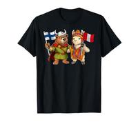 Finlandia Perú Raíces Bandera Finlandesa Orgulloso Peruano Camiseta
