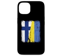 Finlandia Ucrania Media Bandera Finlandesa Ucrania Heritage Carcasa para iPhone 13