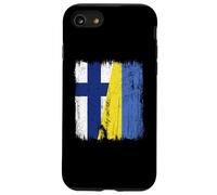 Finlandia Ucrania Media Bandera Finlandesa Ucrania Heritage Carcasa para iPhone SE (2020) / 7/8
