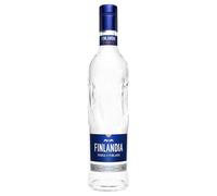 Finlandia Vodka Premium Classic Sabor Pimienta, Ligero y Delicado Con Agua Pura de Manantial, 40% Vol. Alcohol, 700ml