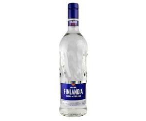 Finlandia Vodka Premium Classic Sabor Pimienta, Ligero y Delicado Con Agua Pura de Manantial, 40% Vol. Alcohol, 1Litro