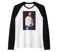 Finley Quaye Reggae Soul Cantante de Andy Willsher Camiseta Manga Raglan