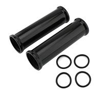 FINMOKAL Botas de horquilla superior para motocicleta, cubierta de choque deslizante de 39mm para Harley 883 1200 00-21
