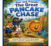 Finn and Friends The Great PANCAKE CHASE: Funny Rhyming Picture Book About Friendship, Teamwork, and One Very Fast Pancake (The Finn The Fox Adventures)