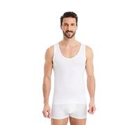 FINN Camiseta de Tirantes Business para Hombre - Camiseta Interior de Tejido Original Lenzing® Modal - la Camiseta sin Mangas Debajo de Camisas y Trajes Blanco M