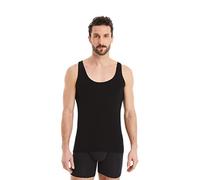 FINN Camiseta de Tirantes Business para Hombre - Camiseta Interior de Tejido Original Lenzing® Modal - la Camiseta sin Mangas Debajo de Camisas y Trajes Negro XL