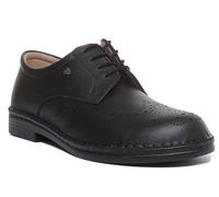 FINN COMFORT Budapest Hombre Cordones Cuero Zapatos Oxford Negro Talla UK 6-12
