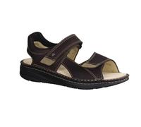 Finn Comfort Sandalias Hombre Hombre Skiathos marrón, Darkbrown Truffle, 44 EU Ancho