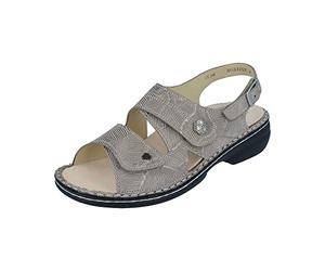 Finn Comfort Señoras Milos Tobillo Correa, arena, 43 EU Ancho