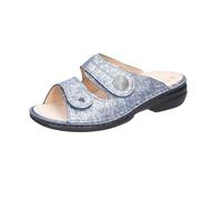 Finn Comfort Zanzíbar - Sandalias para mujer, vaquero, 38 EU Ancho