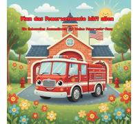 Finn das Feuerwehrauto hilft allen: Ausmalbuch für Kinder ab 2 Jahren mit Feuerwehr & Fahrzeugen