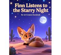 Finn Listens to the Starry Night: A Calm Bedtime Story About Listening, Focus, and Finding Peace Under the Stars for Ages 3-7 (Finn the Fennec Fox: Focus & Listening Social-Emotional Learning Series)