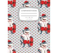 Finn the Shark Lifeguard Notebook: Wide Ruled Composition Book for Cool Kids (Brian & Friends)