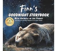 Finn's Goodnight Storybook with Animals in the Forest: A Personalized Bedtime Book for Finn | Plus: 20 Calming, Screen-Free Sleep Ideas