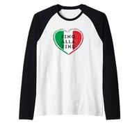 Fino Alla Fine, Italia Italia Camiseta Manga Raglan