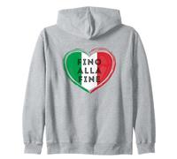 Fino Alla Fine, Italia Italia Sudadera con Capucha