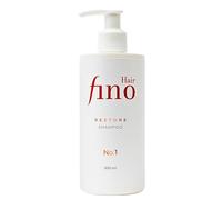fino Hair RESTORE Champú con queratina No.1 300 ml - cabello dañado | Biotina, pantenol, aloe vera, argán, coco y cafeína - sin siliconas ni parabenos