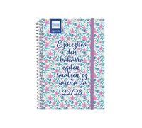Finocam, Agenda 2022 2023 Secundaria Semana Vista Horizontal Septiembre 2022, Junio 2023 (curso lectivo), Julio y Agosto resumidos, Imposible Euskera, PEQUEÑO, 8, 120x164 mm