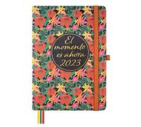 Finocam Agenda 2023 Mínimal Design Semana Vista Vertical Enero 2023, Diciembre 2023, 12 meses, Catalán, Momento Design Collection, DIN A5, Sobremesa, MA5, 148 x 210 mm