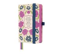 Finocam - Agenda 2026 1 Día Página | Enero - Diciembre (12 meses) | Agenda Anual 2026 con goma elástica y 3 cintas punto | Tapa Dura Minimal Design - Imposible - Español