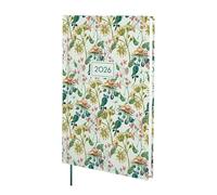 Finocam - Agenda 2026 Semana Vista Vertical | Enero - Diciembre (12 meses) | Agenda Anual 2026 con cinta punto | Tapa Dura Dynamic Porto Design - Botanic - Catalán