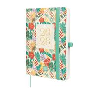 Finocam - Agenda Capri 16 Meses 2025 2026 Semana Vista Horizontal Septiembre 2025 - Diciembre 2026 (16 meses) Jungla Internacional