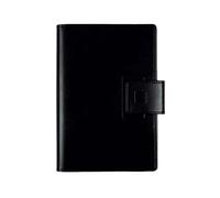 Finocam - Agenda con Bloc de Notas DuoUno 2025 Semana Vista Horizontal Enero 2025 - Diciembre 2025 (12 meses) Negro Español