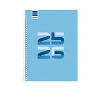 Finocam - agenda cool curso 2025 2026 semana vista horizontal septiemb