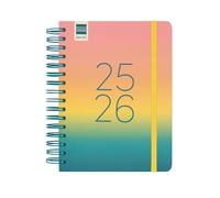 Finocam - Agenda Cosmo Curso 2025 2026 1 Día Página Septiembre 2025- Agosto 2026 (12 meses) Iris Español