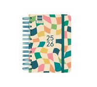 Finocam - Agenda Cosmo Curso 2025 2026 1 Día Página Septiembre 2025- Agosto 2026 (12 meses) Kai Español