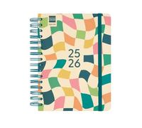 Finocam - Agenda Cosmo Curso 2025 2026 1 Día Página Septiembre 2025- Agosto 2026 (12 meses) Kai Español