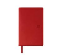 Finocam - Agenda encuadernada ligera Semana Vista Horizontal | Enero - Diciembre (12 meses) | Agenda encuadernada de material sintético | Plana Ibis - Rojo - Catalán
