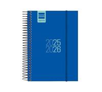 Finocam - Agenda Espir Curso 2025 2026 1 Día Página Septiembre 2025- Agosto 2026 (12 meses) Azul Catalán