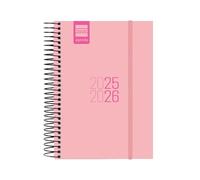 Finocam - Agenda Espir Curso 2025 2026 1 Día Página Septiembre 2025- Agosto 2026 (12 meses) Rosa Español