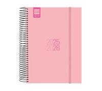 Finocam - Agenda Espir Curso 2025 2026 1 Día Página Septiembre 2025- Agosto 2026 (12 meses) Rosa Español