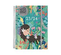 Finocam - Agenda Espiral 18 Meses 2023 2024 2 Días Página Julio 2023 - Diciembre 2024 (18 meses) Lady Internacional