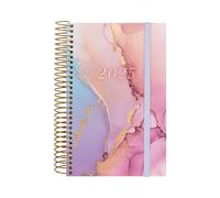 Finocam - Agenda Espiral Design Collection 2025 1 Día Página Enero 2025 - Diciembre 2025 (12 meses) Goldy Español