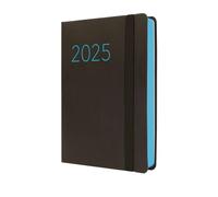 Finocam - Agenda Flexi Lisa 2025 1 Día Página Enero 2025 - Diciembre 2025 (12 meses) Negro Español