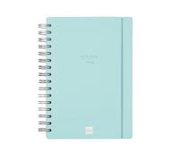 Finocam - Agenda Haiku 16 Meses 2025 2026 Semana Vista Horizontal Septiembre 2025 - Diciembre 2026 (16 meses) Azul Español