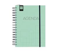 Finocam - Agenda Institut Curso 2025 2026 Semana Vista Vertical Septiembre 2025- Agosto 2026 (12 meses) Turquesa Catalán