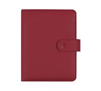 Finocam - Agenda Organizador 2026 1 Día Página | Enero - Diciembre (12 meses) | Agenda Organizador anillas con bloc de notas y portatarjetas | Open Troya Burdeos - Español