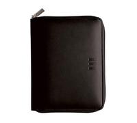 Finocam - Agenda Organizador 2026 con Cremallera 1 Día Página | Enero - Diciembre (12 meses) | Agenda Organizador anillas con bloc de notas | Open Cremallera Pol Negro - Español