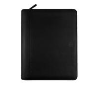 Finocam - Agenda Portadocumentos con Anillas 2025 Piel Cremallera Andrea Semana Vista Vertical Enero 2025 - Diciembre 2025 (12 meses) Negro Catalán