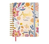 Finocam - Agenda Talkual 2025 Semana Vista Horizontal Enero 2025 - Diciembre 2025 (12 meses) Fantasía Catalán