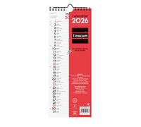 Finocam - Calendario de pared 2026 1 mes por página Enero - Diciembre 2026 (12 meses) | Calendario 2026 para calificar | Planificador mensual Neutral - Español