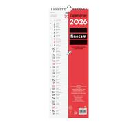 Finocam - Calendario de pared 2026 1 mes por página Enero - Diciembre 2026 (12 meses) | Calendario 2026 para calificar | Planificador mensual Neutral - Español
