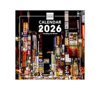 Finocam - Calendario de pared 2026 18x18 cm Mes Vista Enero - Diciembre 2026 + Sep.- Dic. 2025 (4 meses) reducidos | Calendario 2026 | Imágenes Traveling - Internacional