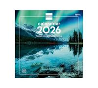 Finocam - Calendario de pared 2026 30 x 30 cm 1 mes por página enero - diciembre 2026 + septiembre - diciembre 2025 (4 meses) con descuento | Calendario 2026 | Imágenes Naturaleza Español