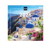 Finocam - Calendario de pared 2026 30x30 cm Mes Vista Enero - Diciembre 2026 + Sep.- Dic. 2025 (4 meses) reducidos | Calendario 2026 | Imágenes Charming - Internacional