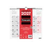 Finocam Calendario de Pared Escribir 2027 | Neutro · Idioma: Portugués